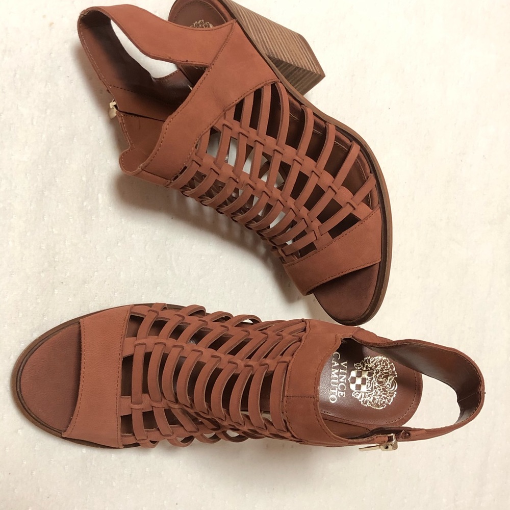 New Vince Camuto Block Open Toe Heel - image 5